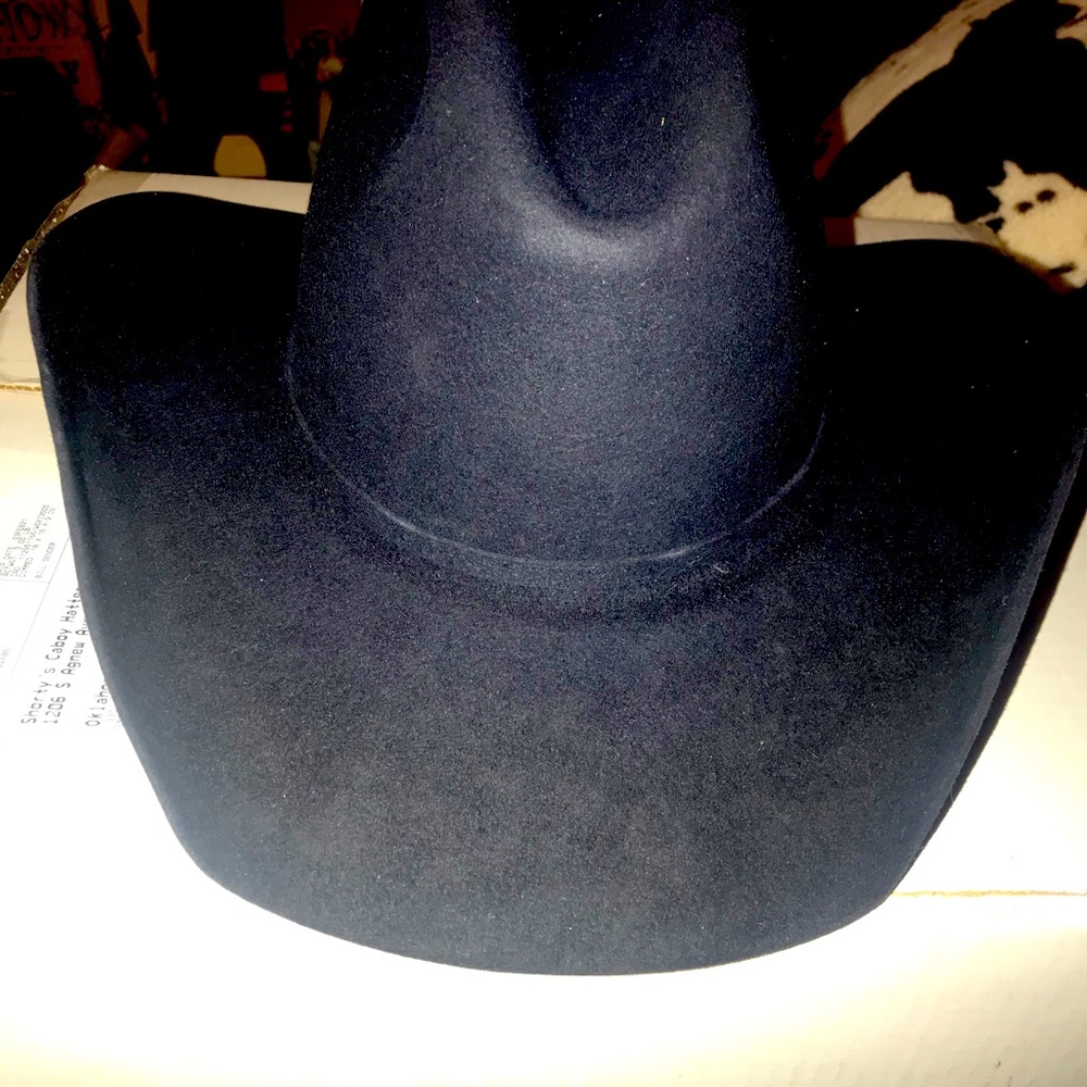 Shorty’s Navy 10X Beaver Hat 6-7/8 Barely worn